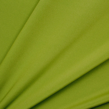 Green Silk Marocain Crêpe