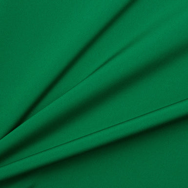 Emerald Green Silk Marocain Crêpe