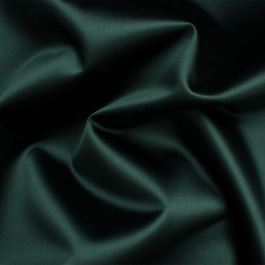 Forest Green Cotton Backed Duchess Satin