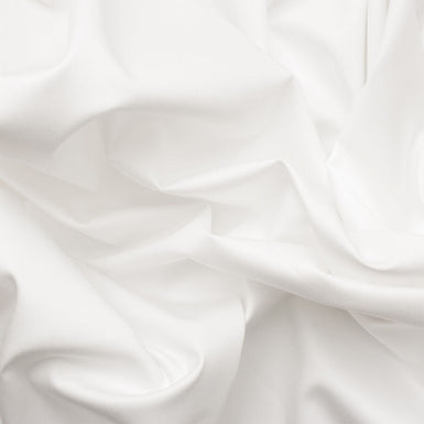 Off-White Stretch Cotton Shirting