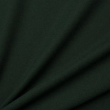 Dark Green Single Wool Crêpe