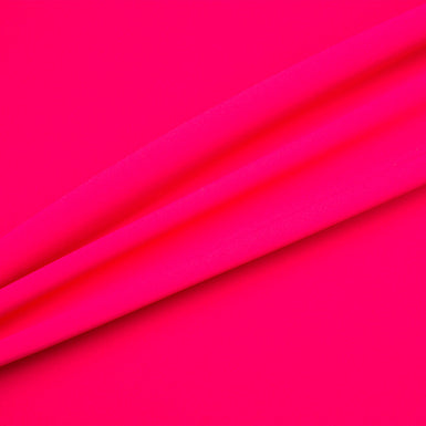 Bright Pink Triple Silk Georgette