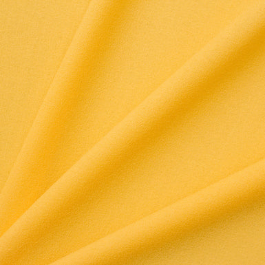 Yellow Single Wool Crêpe