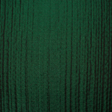 Emerald Green Metallic Cloqué