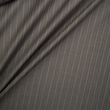 Mid Grey Striped 'Super 170's' Suiting