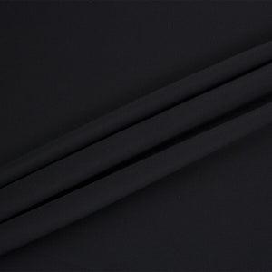 Black Silk Crêpe de Chine