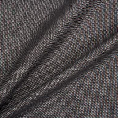 Grey 15MilMil Superfine Wool Suiting (A 1.90m Piece)