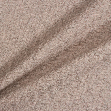 Taupe Pure Wool Bouclé