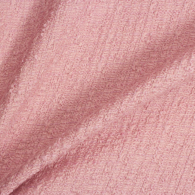 Dusty Pink Pure Wool Bouclé