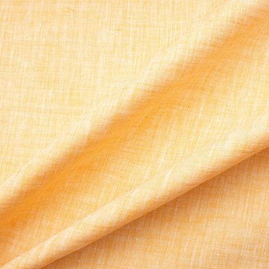 Soft Orange Two-Tone Handkerchief Linen (A 1.50m Piece)
