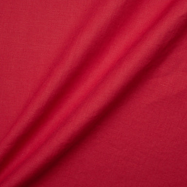 Ruby Red Medium Weight Linen