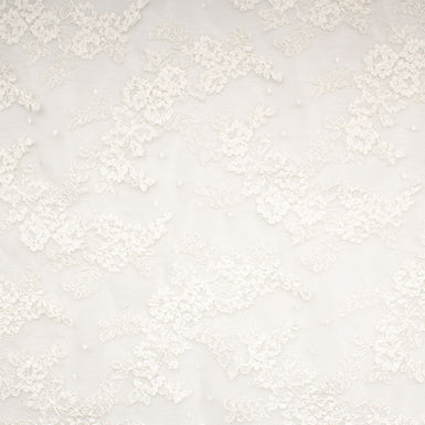 Soft Ivory Corded Lace