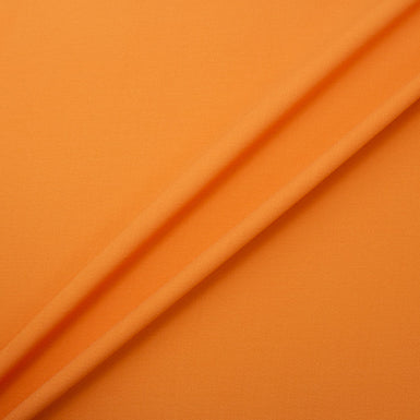 Apricot Orange Single Wool Crêpe