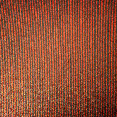Black & Red Striped Metallic Liquid Lamé