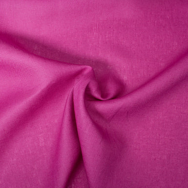 Fuchsia Pink Pure Linen