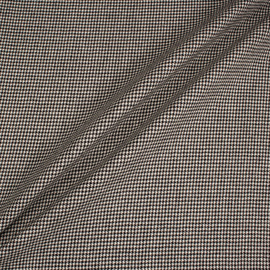 Double Faced Pure Wool Dogtooth