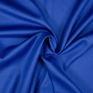Royal Blue Double Faced Pure Cashmere Coating