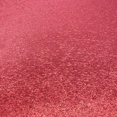 Deep Rouge Pink Metallic Lamé