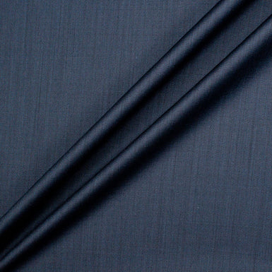 Dark Navy Blue Super 130's' Pure Wool Suiting