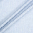 Blue Candy Pinstriped Linen & Cotton Blend Shirting