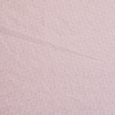 Rose Pink Embroidered Mid Weight Linen