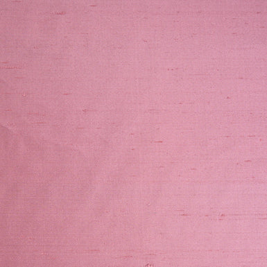 Antique Rose Pink Pure Silk Shantung