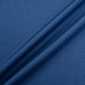 Two-Tone Blue Super 130s Jacquard Wool Suiting (A 3.40m Piece)