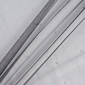 Swarovski Crystal Black Stretch Tulle