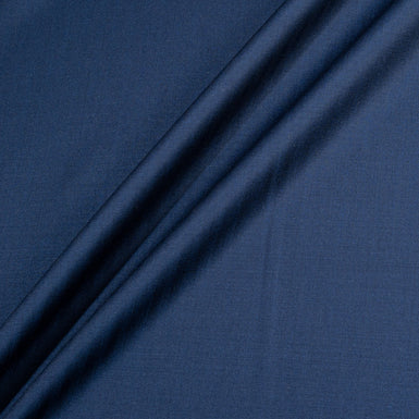 Dark Navy Blue Pure Wool Dish Dasha Suiting