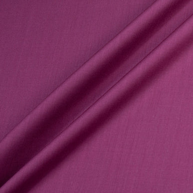 Dark Fuchsia Pink 'Super 150's' Extra Fine Wool