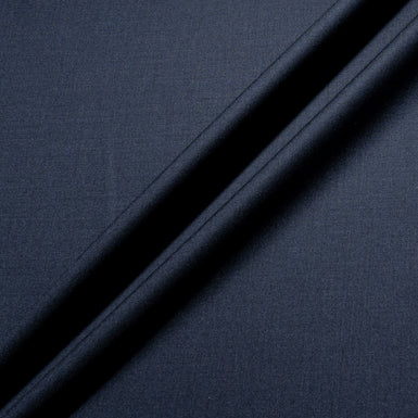 Midnight Blue Feather Light Pure Cashmere Suiting