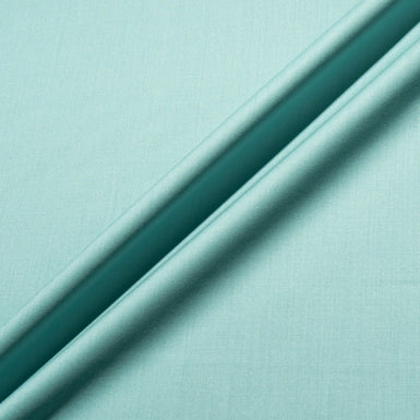 Turquoise Feather Light Pure Cashmere Suiting