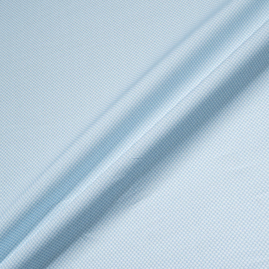 'Mesh' Printed Baby Blue Pure Cotton