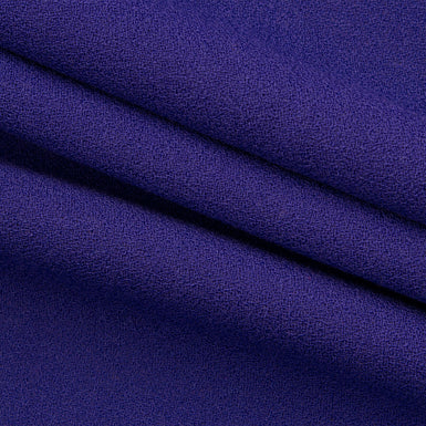 Royal Blue Single Wool Crêpe