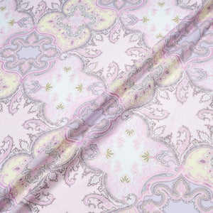 Pastel Coloured Vision Printed Cotton Voile