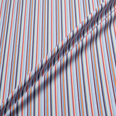 Multi & Blue Striped Pure Cotton Shirting