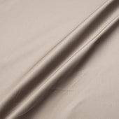 Taupe Pure Cotton Gaberdine