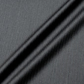 Grey Herringbone Pinstriped Super 160s Wool Suiting