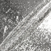 All Over Silver Sequinned Tulle