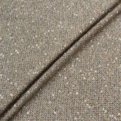 Multi & Gold Metallic Wool Blend Bouclé