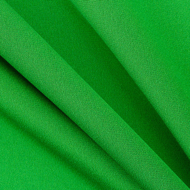 Grass Green Silk Marocain Crêpe (A 1.40m Piece)