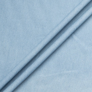Soft Blue Pure Cotton Denim