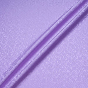 Lilac Geo Jacquard Pure Silk