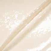 Pale Blush Sequinned Stretch Tulle