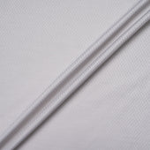 Pale Grey Pure Cotton Diamond Jacquard