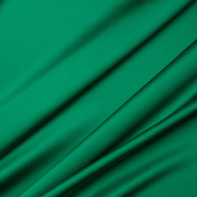 Emerald Green Silk Satin