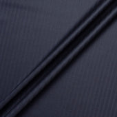 Midnight Blue Herringbone Pure Wool 15 MilMil