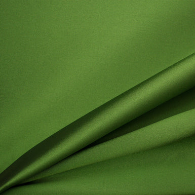 Apple Green Silk Zibeline