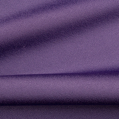 Dark Lavender Satin Backed Crêpe