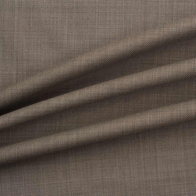 Taupe Superfine 'Trofeo' Wool/Silk Suiting (A 1.85m piece)
